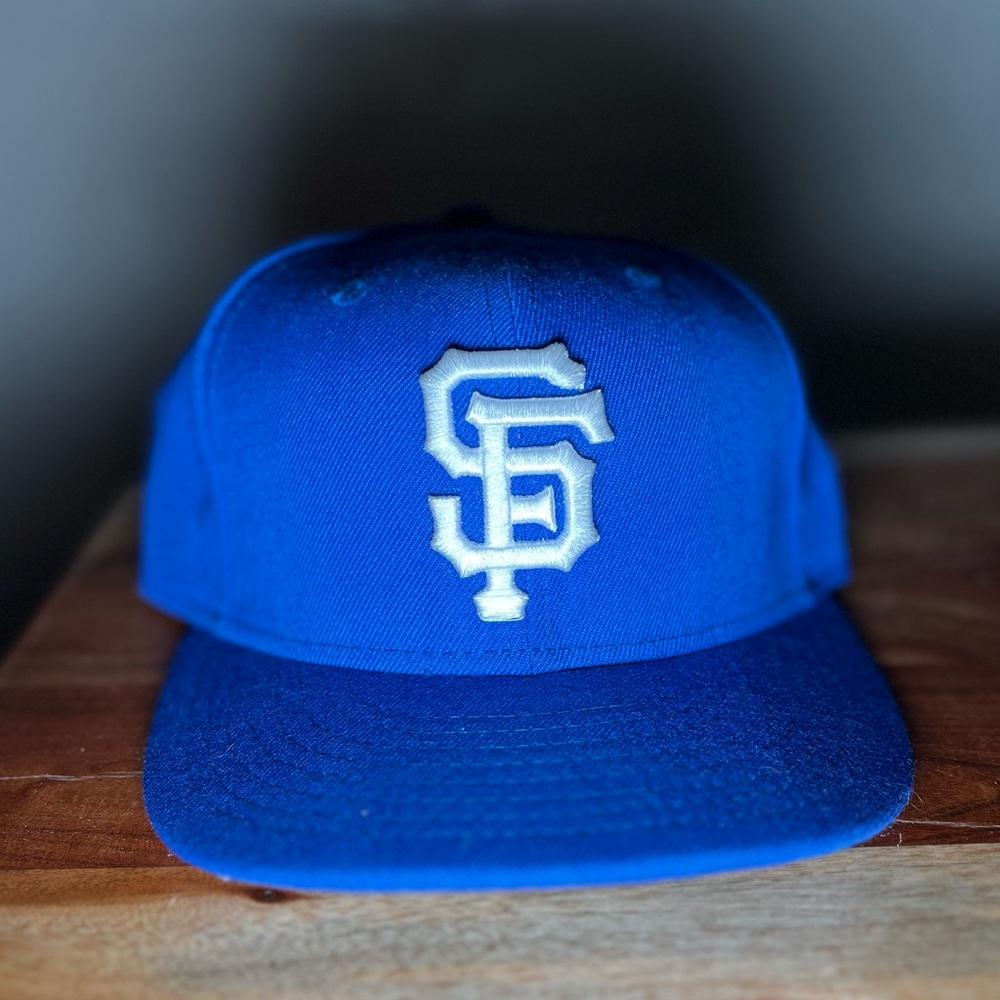 San Francisco giants blue hat pro fit size 7 1/4